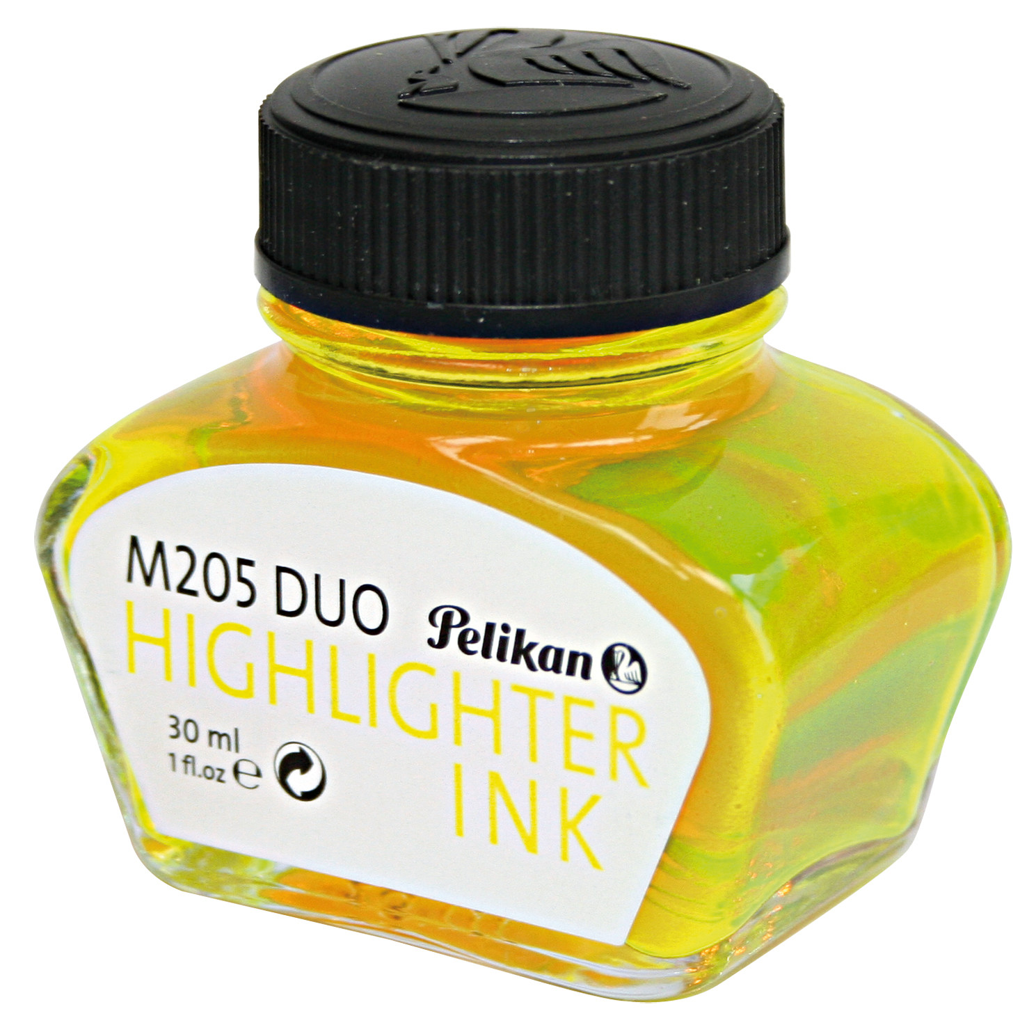 M205 Duo Highlighter Ink Bright Yellow, Glass 30ml