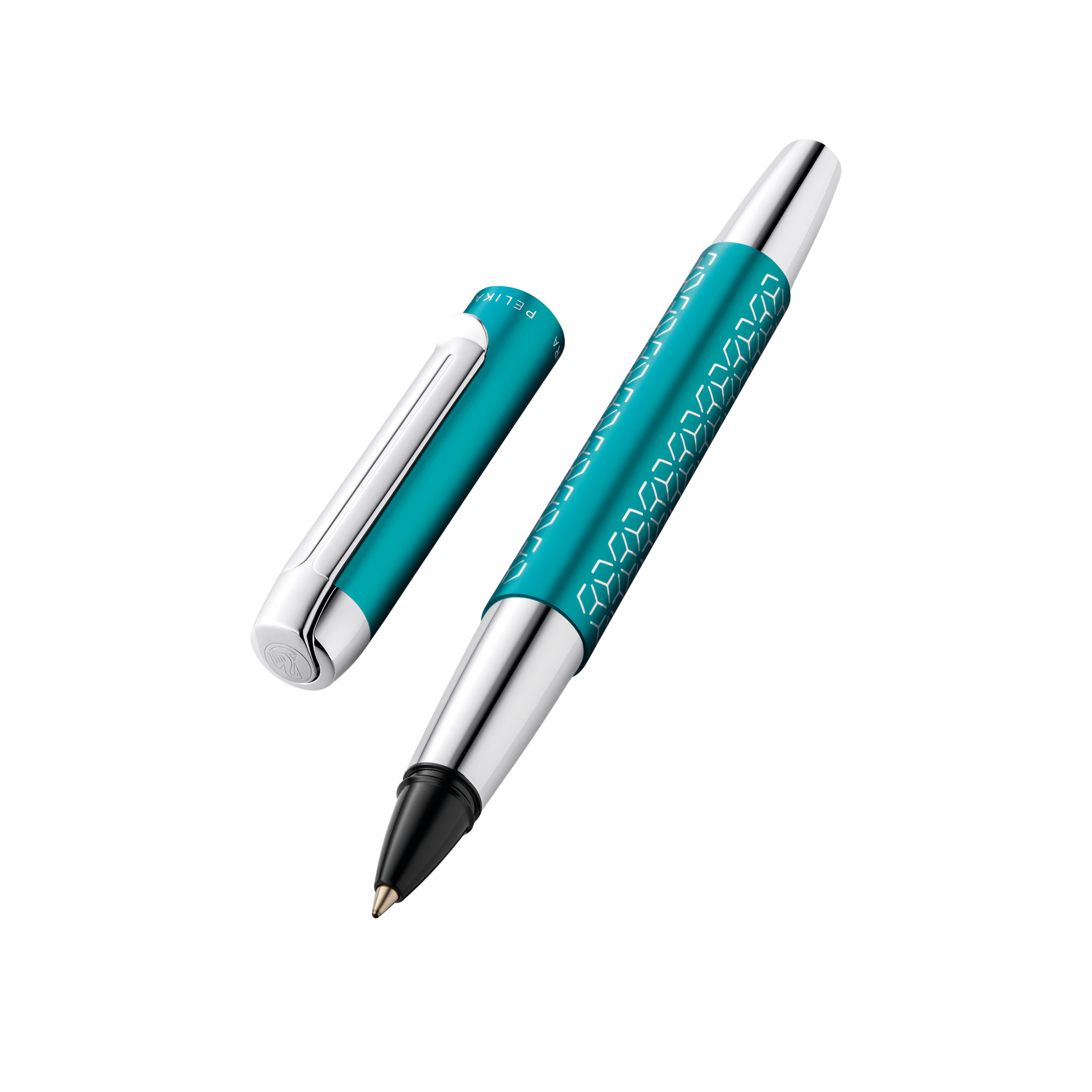 Pelikan Rollerball Pura® R40, 1 St In G25 Gift Case, In Turquoise