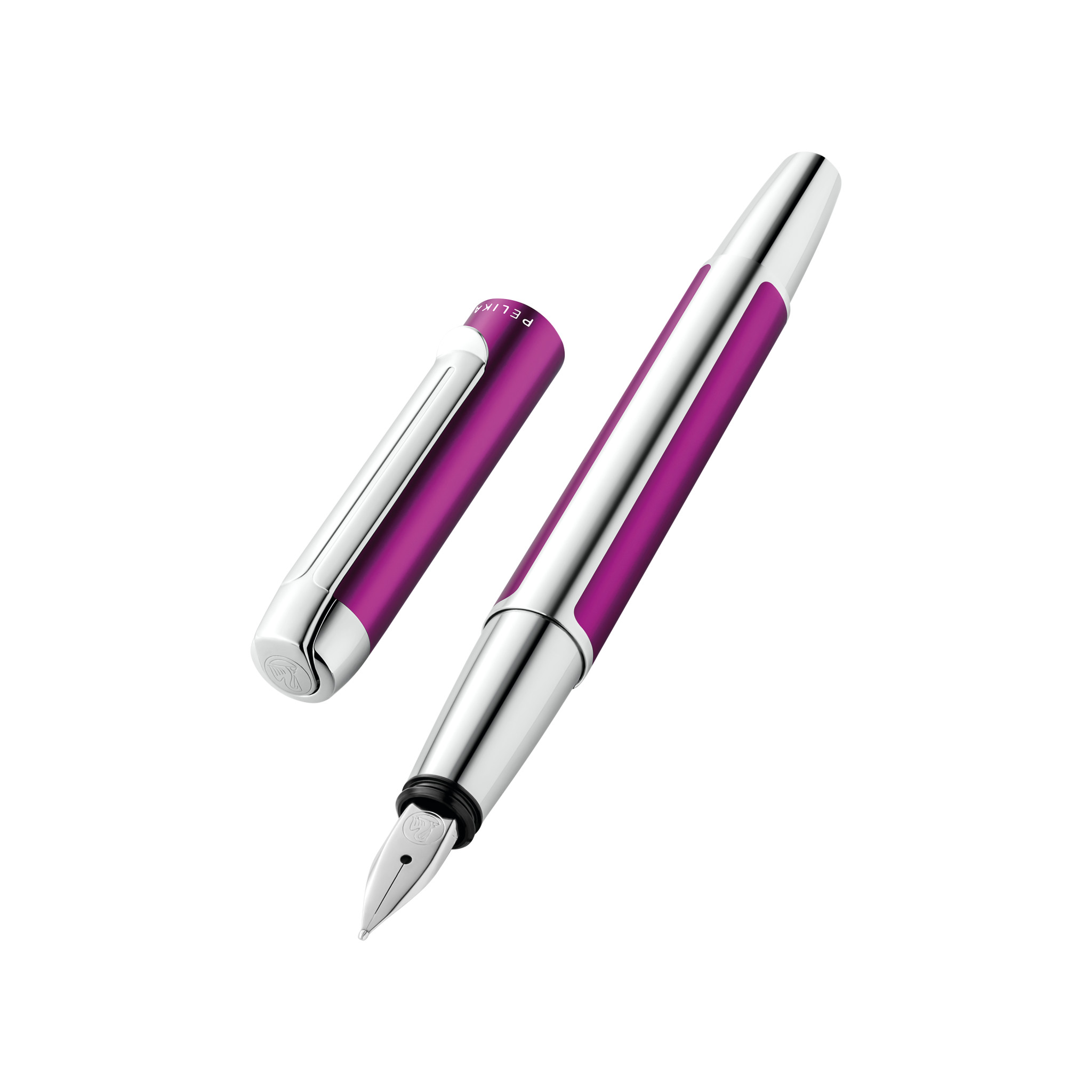 Pelikan Fountain Pen Pura® P40, 1 St In G24 Gift Case, Purple M