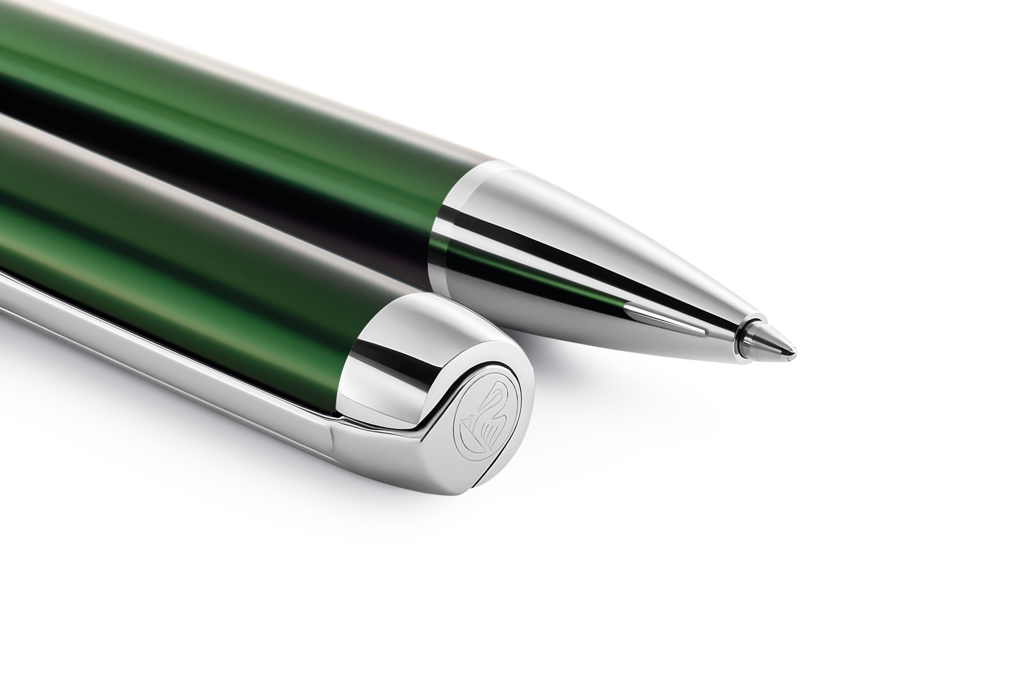 Pelikan Ballpoint Pen Pura® K40, 1 St In G24 Gift Case, Forest Green