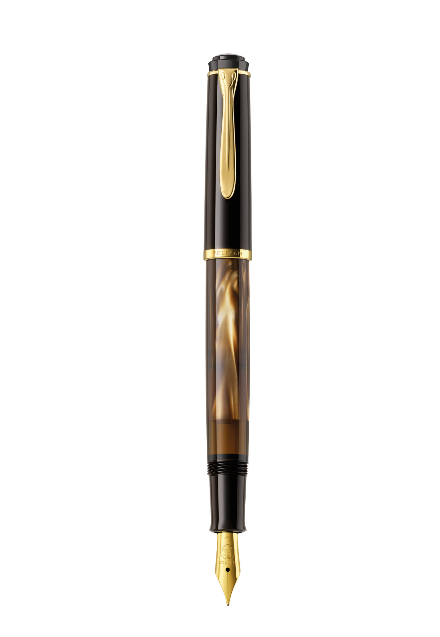 Pelikan Fountain Pen Classic 200 Brown Marbled B