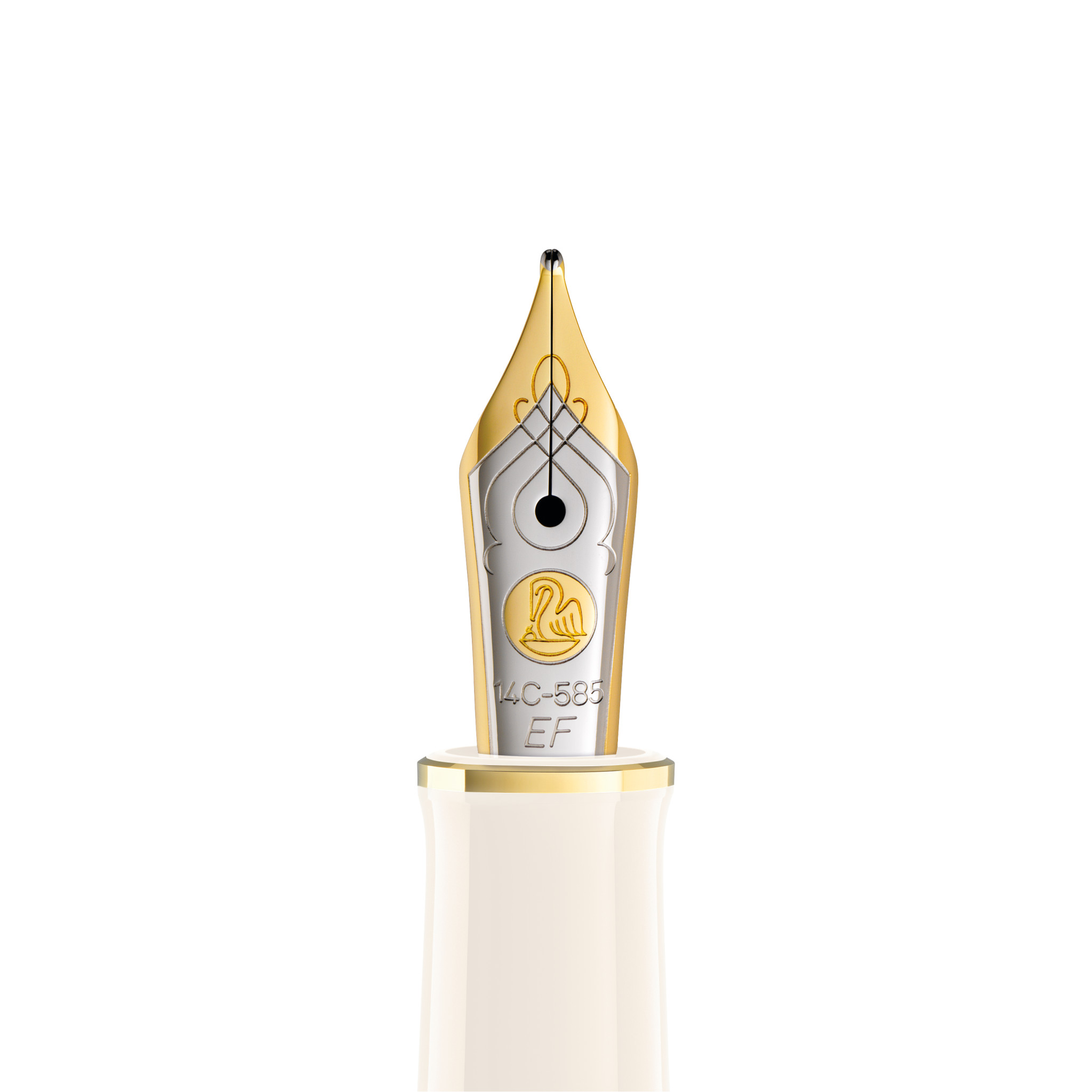 Pelikan Fountain Pen Souverän® 400 Tortoiseshell-White EF in Case