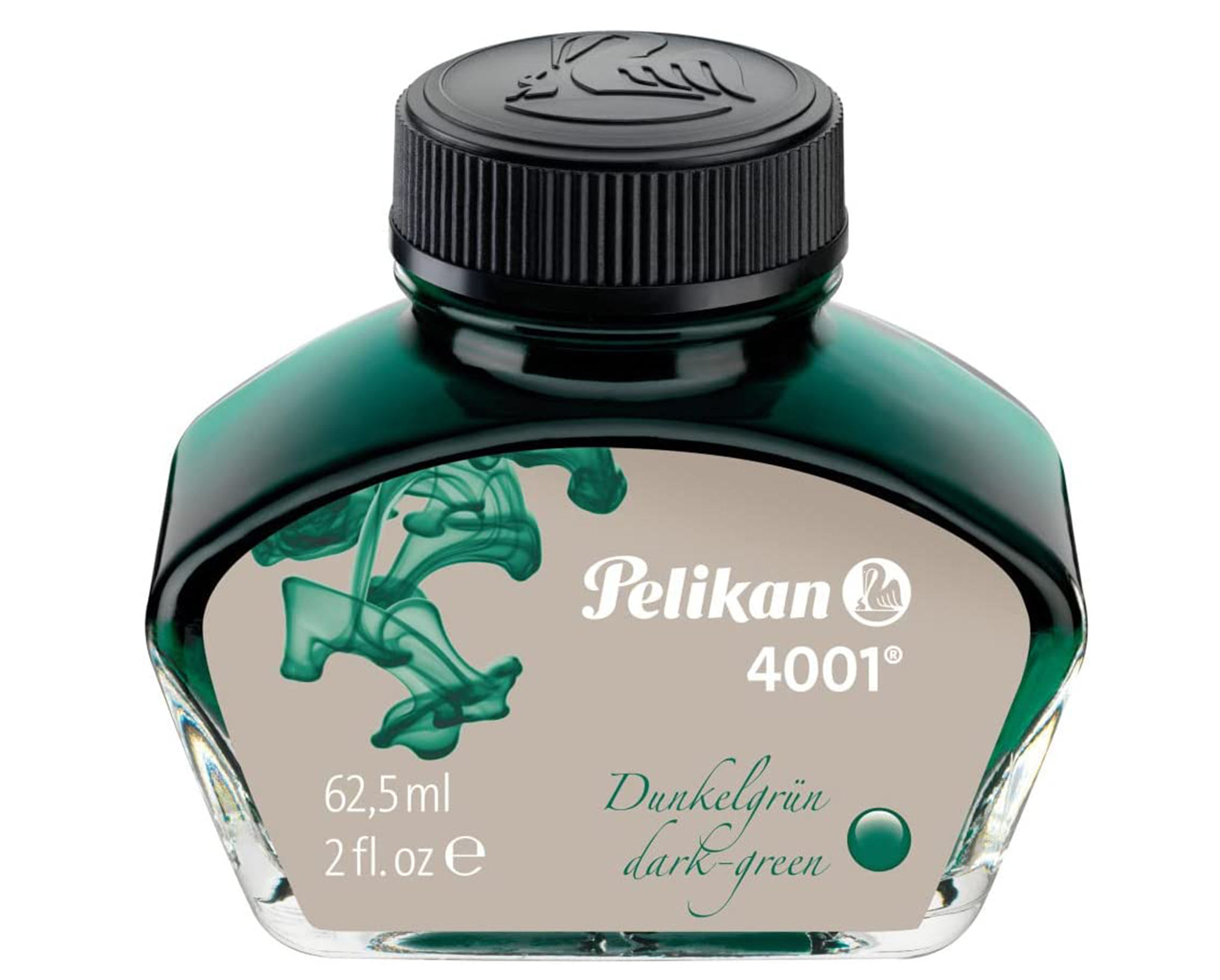 Pelikan 4001® Ink Dark Green, Glass 62.5ml