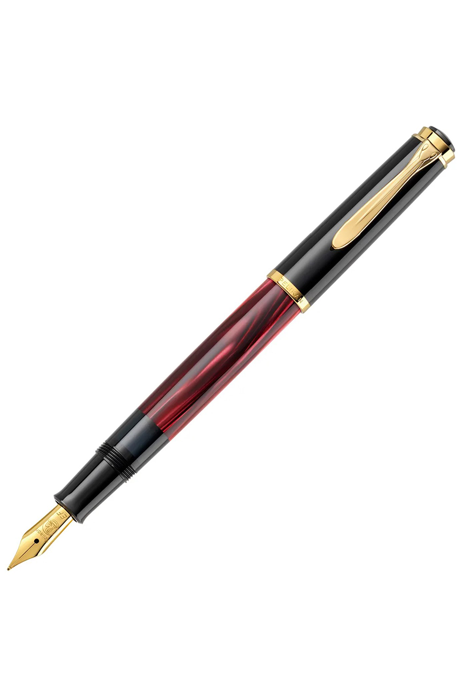 Classic 200 Red-Marbled EF With Gift Box