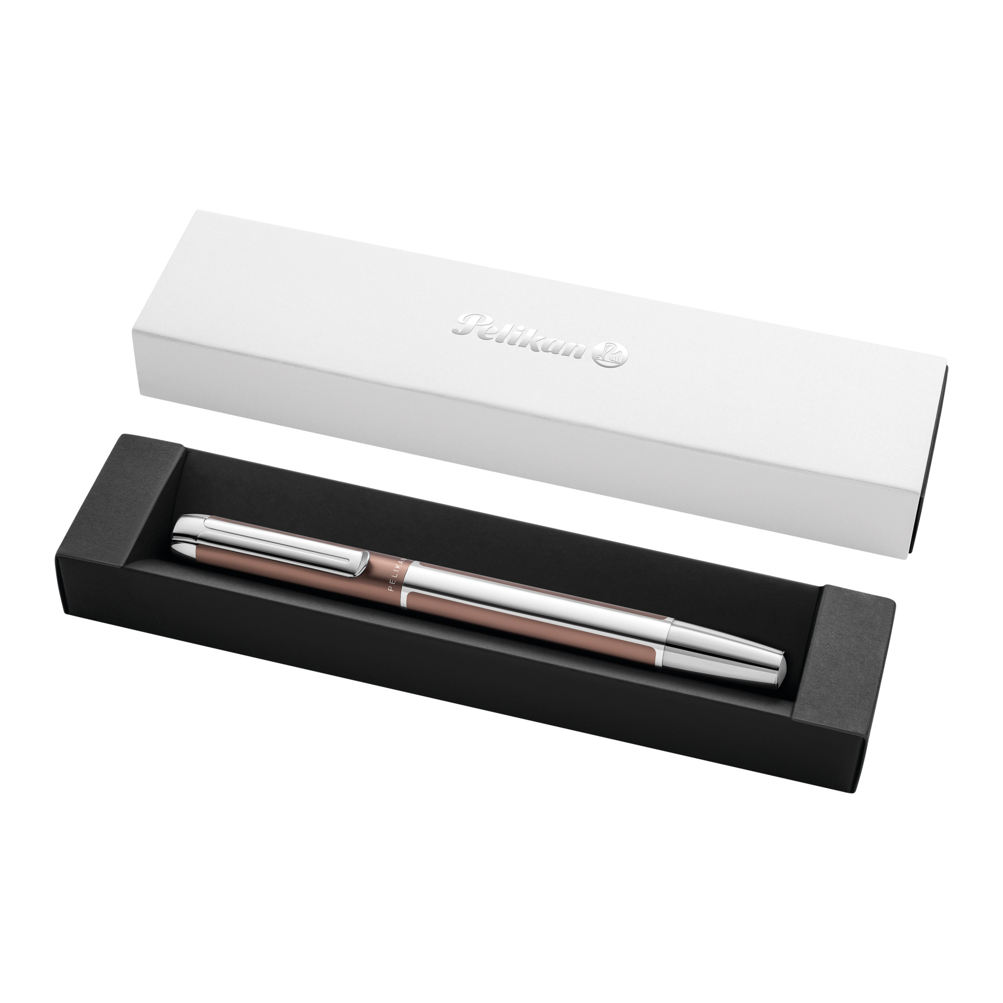 Pelikan Rollerball Pura® R40, 1 St In G24 Gift Case, Mocha