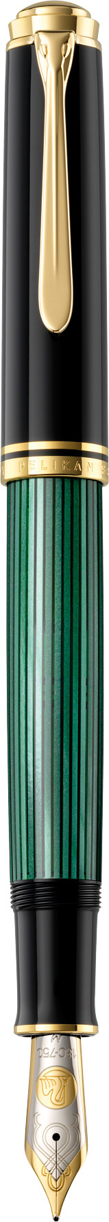 Pelikan Fountain Pen Souverän® 1000 Black Green F