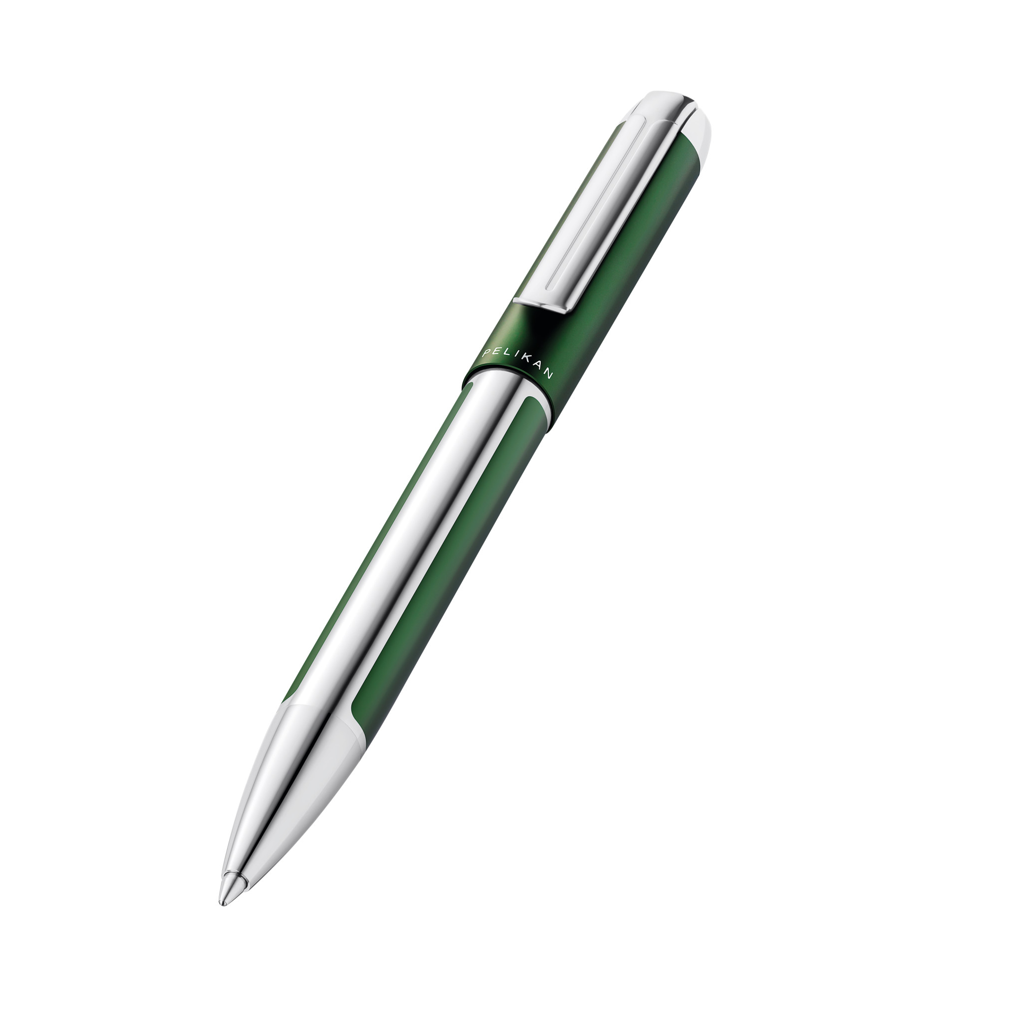 Pelikan Ballpoint Pen Pura® K40, 1 St In G24 Gift Case, Forest Green