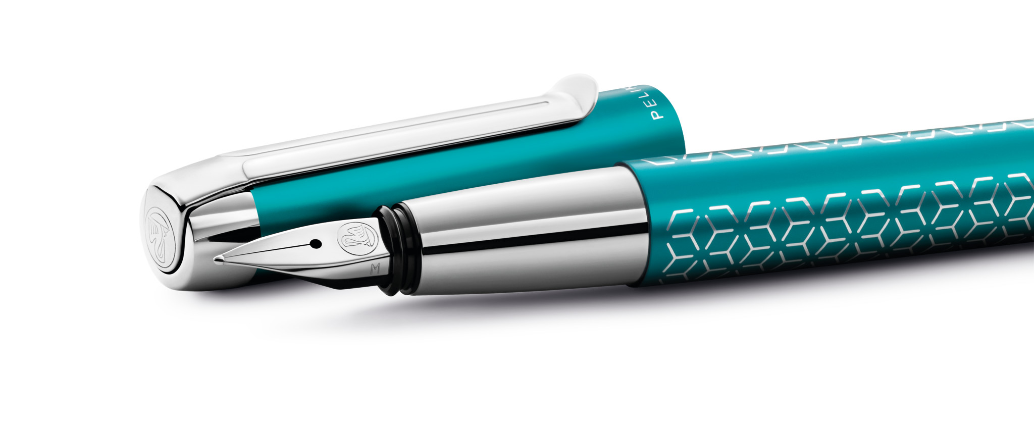 Pelikan Fountain Pen Pura® P40, 1 St In G25 Gift Case, In Turquoise F