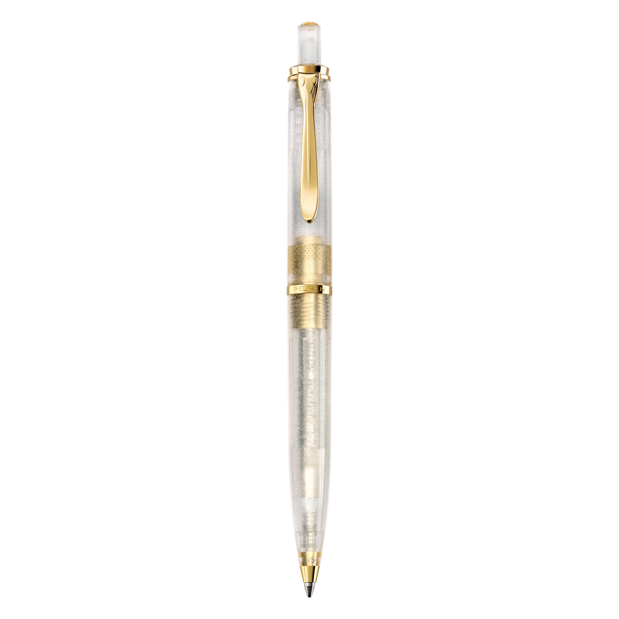 Pelikan Ballpoint Pen Classic K200 Golden Beryl in folding box