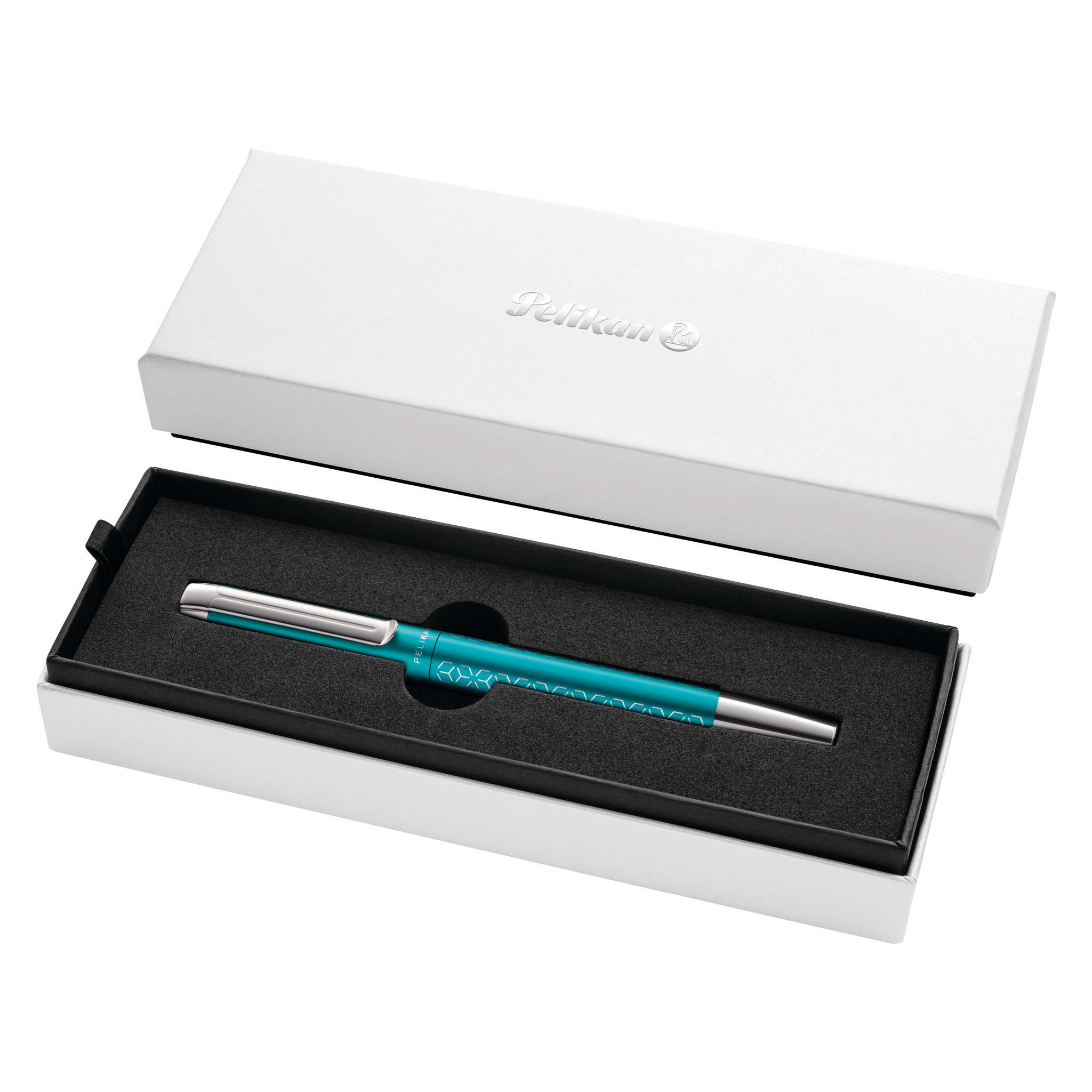 Pelikan Fountain Pen Pura® P40, 1 St In G25 Gift Case, In Turquoise F