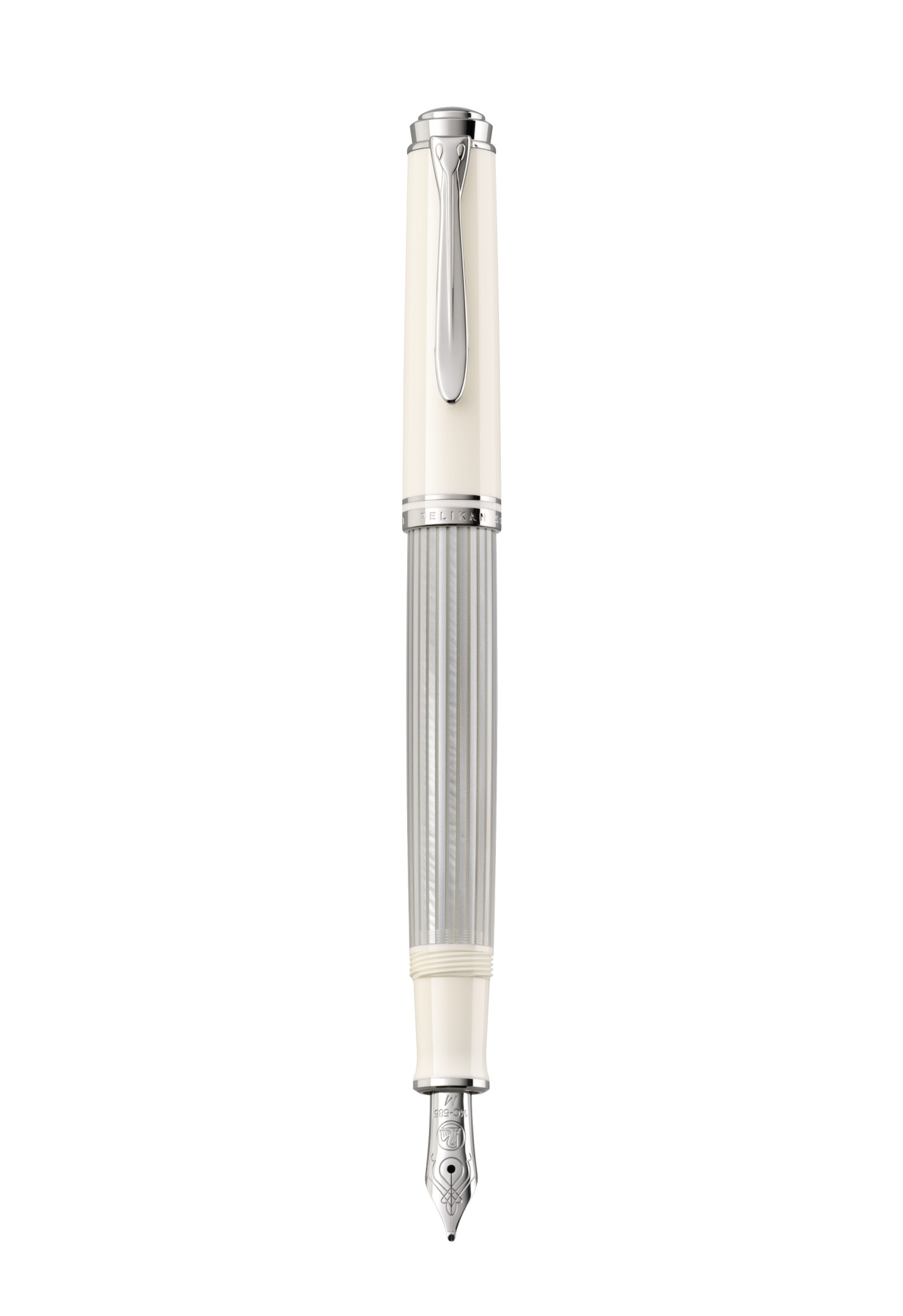 Pelikan Fountain Pen Souverän® 405 Silver White F