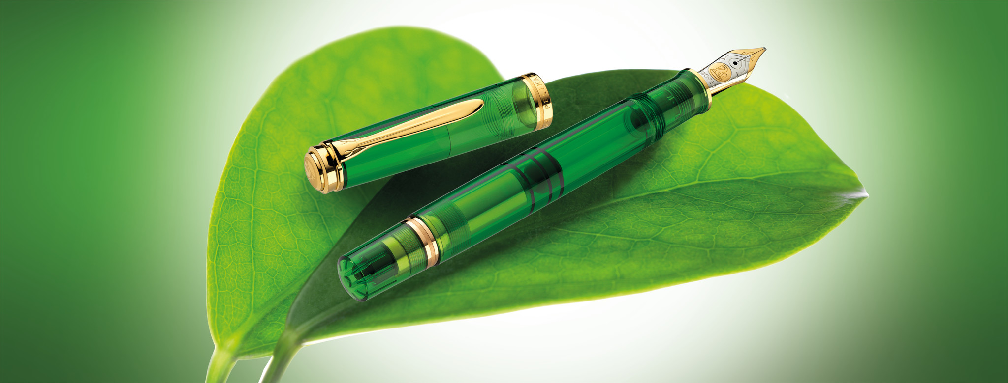 Pelikan Fountain Pen Souverän® 800 Green Demonstrator B