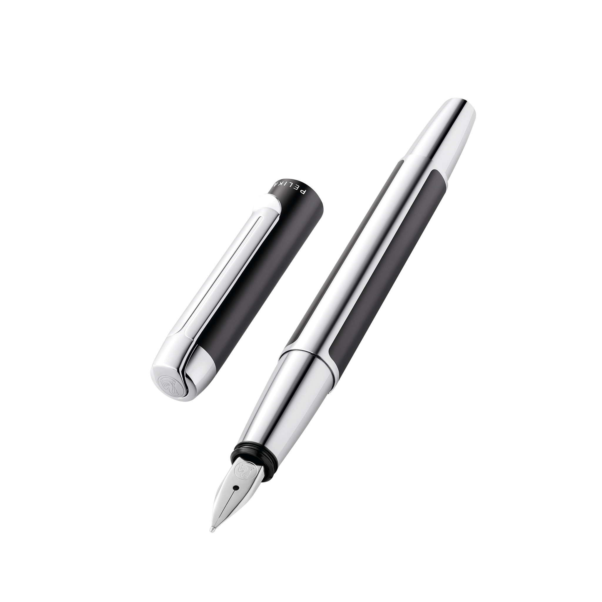 Pelikan Fountain Pen Pura® P40, 1 St In G24 Gift Case, Anthracite M