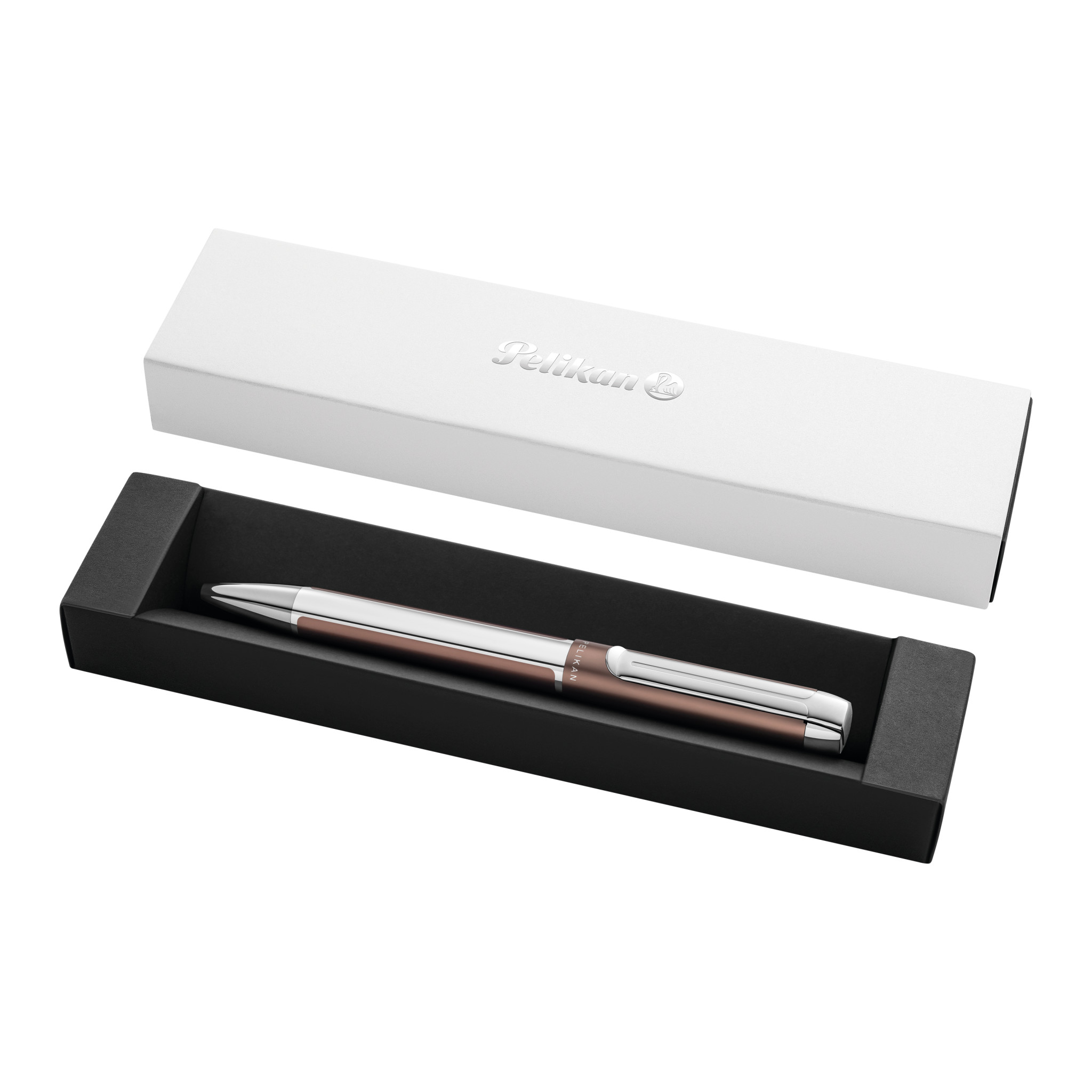 Pelikan Ballpoint Pen Pura® K40, 1 St In G24 Gift Case, Mocha