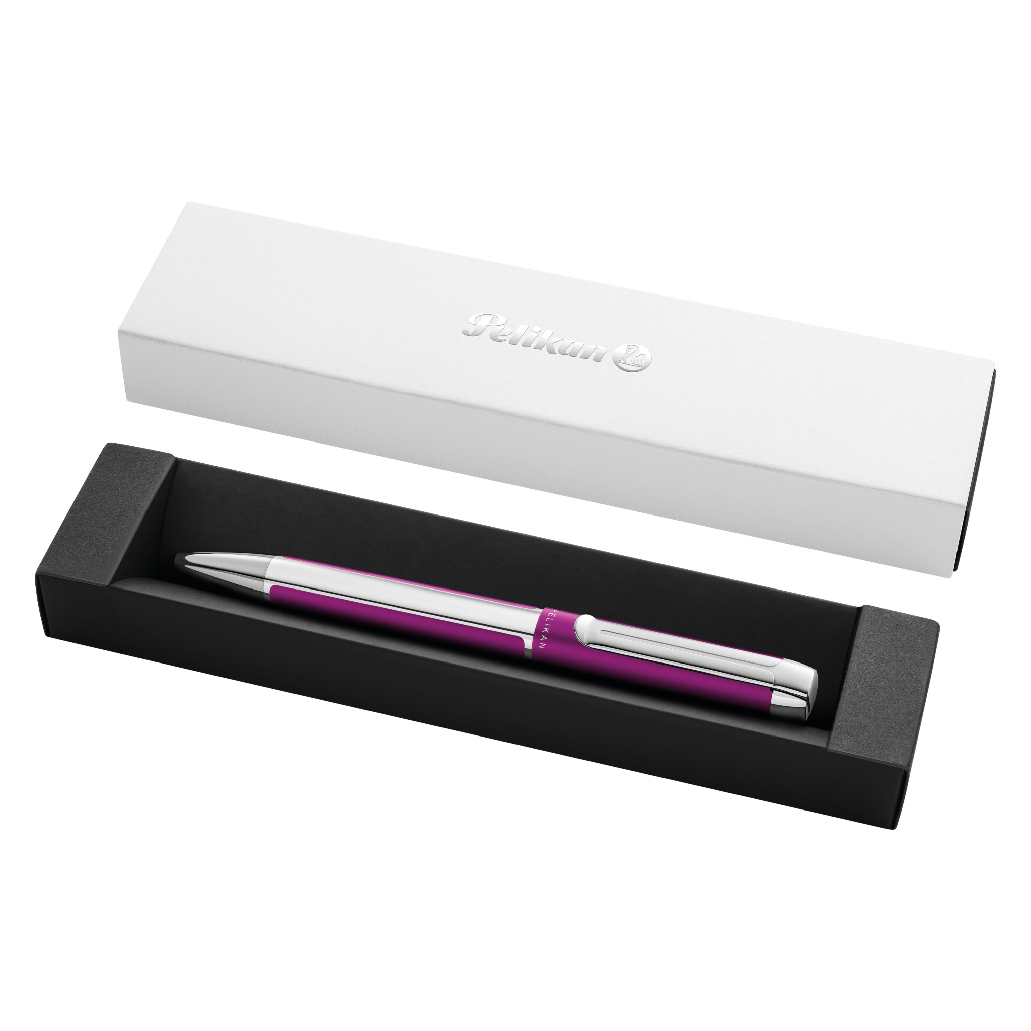 Pelikan Ballpoint Pen Pura® K40, 1 St In G24 Gift Case, Purple