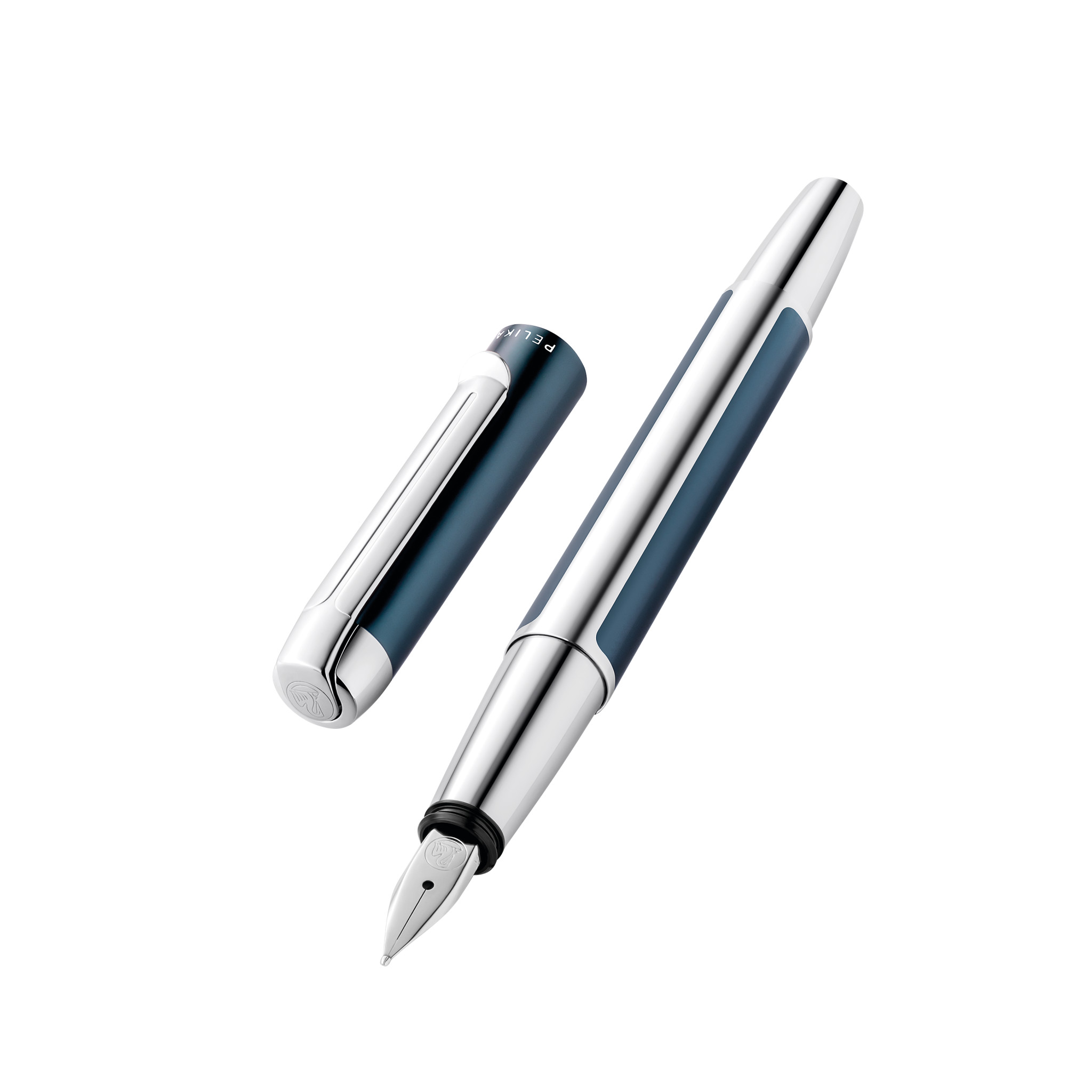 Pelikan Fountain Pen Pura® P40, 1 St In G24 Gift Case, Petrol B